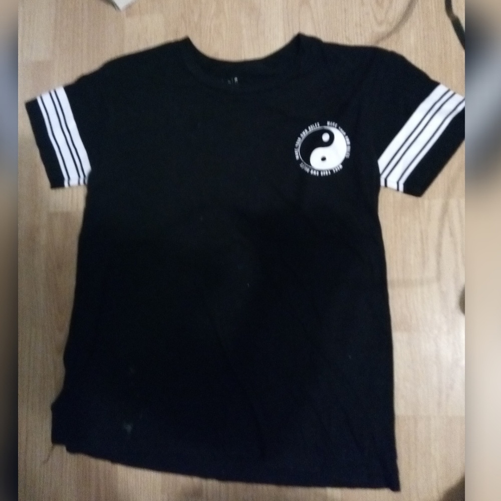 Black and White Junior shirt